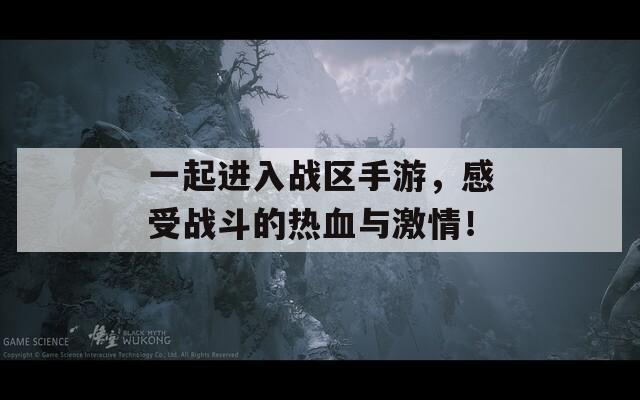 一起进入战区手游，感受战斗的热血与激情！