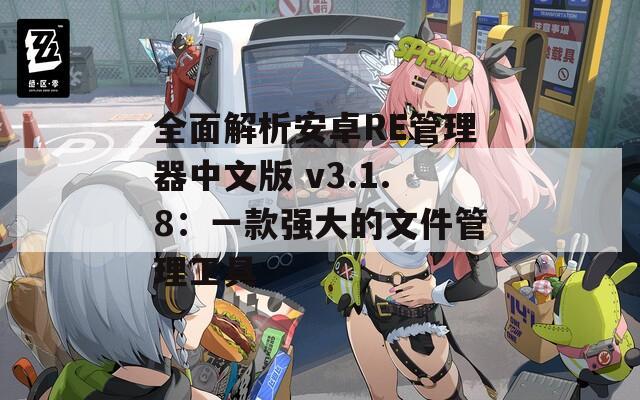 全面解析安卓RE管理器中文版 v3.1.8：一款强大的文件管理工具