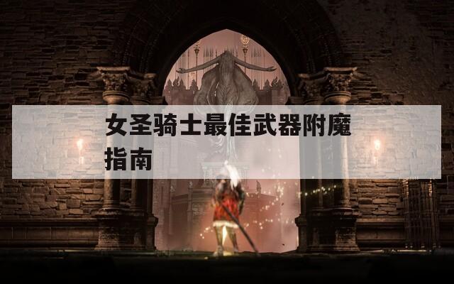 女圣骑士最佳武器附魔指南