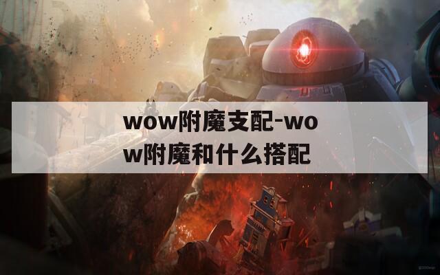 wow附魔支配-wow附魔和什么搭配