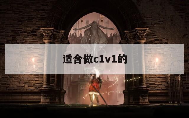 适合做c1v1的