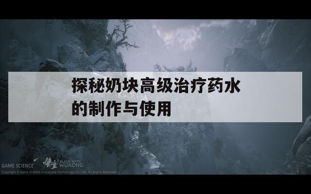 探秘奶块高级治疗药水的制作与使用