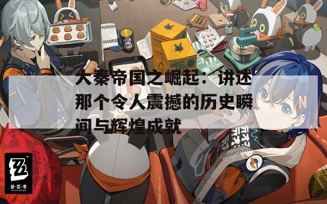 大秦帝国之崛起：讲述那个令人震撼的历史瞬间与辉煌成就