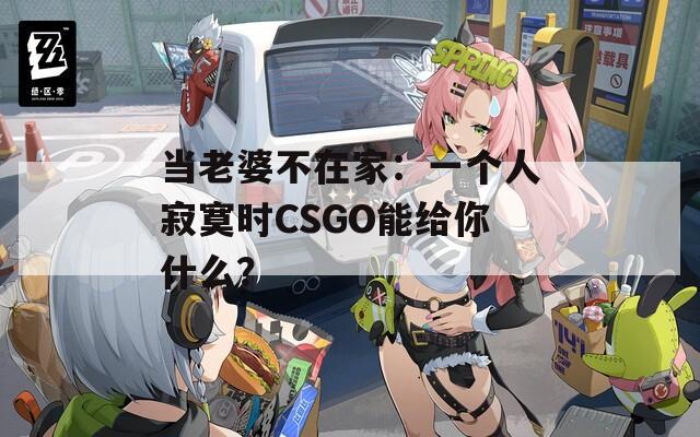 当老婆不在家：一个人寂寞时CSGO能给你什么？