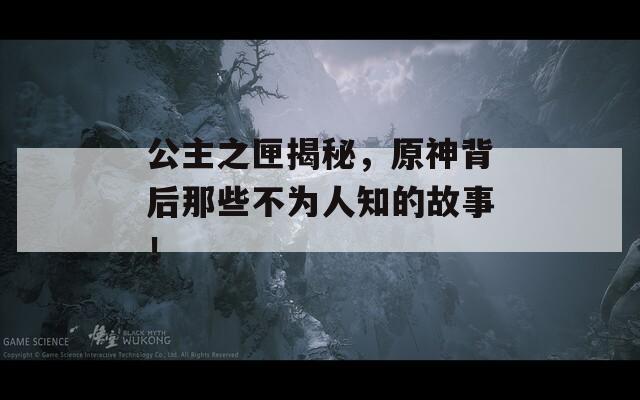 公主之匣揭秘，原神背后那些不为人知的故事！
