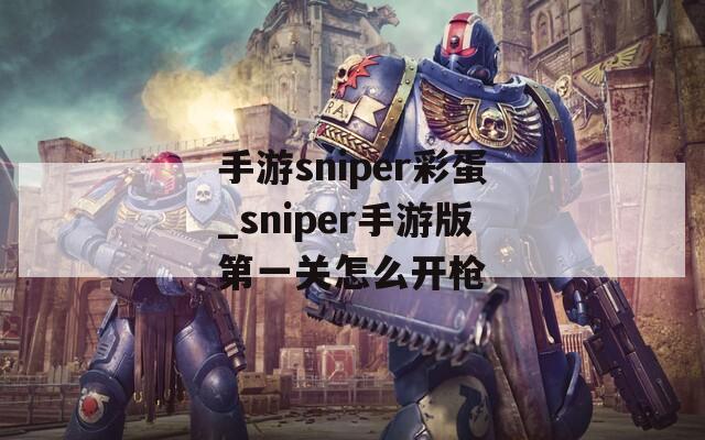 手游sniper彩蛋_sniper手游版第一关怎么开枪