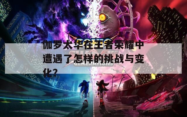 伽罗太华在王者荣耀中遭遇了怎样的挑战与变化？