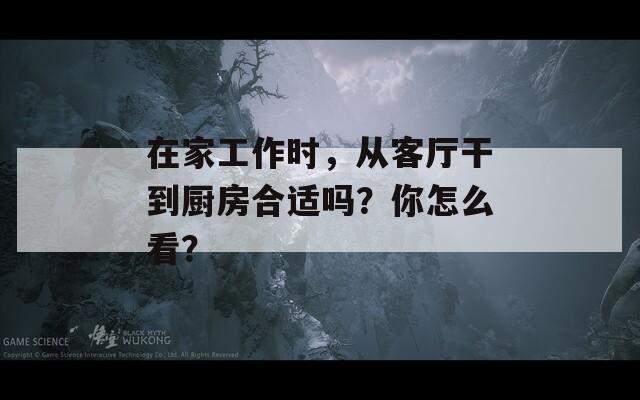 在家工作时，从客厅干到厨房合适吗？你怎么看？