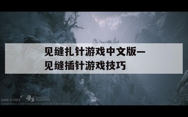 见缝扎针游戏中文版—见缝插针游戏技巧
