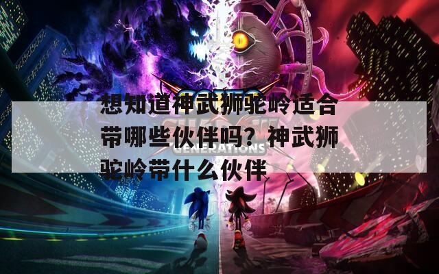 想知道神武狮驼岭适合带哪些伙伴吗？神武狮驼岭带什么伙伴
