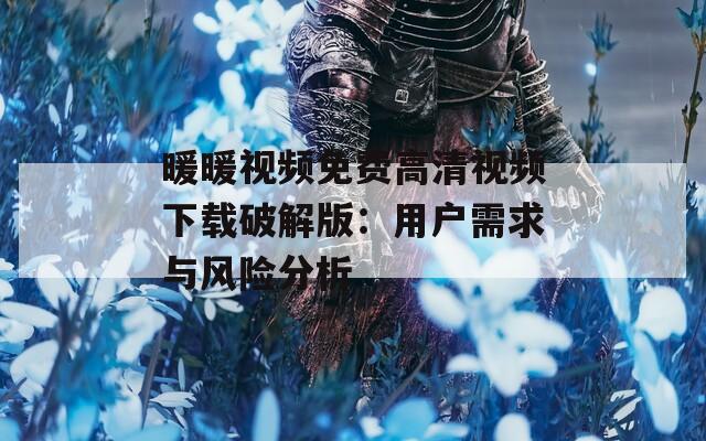 暖暖视频免费高清视频下载破解版：用户需求与风险分析