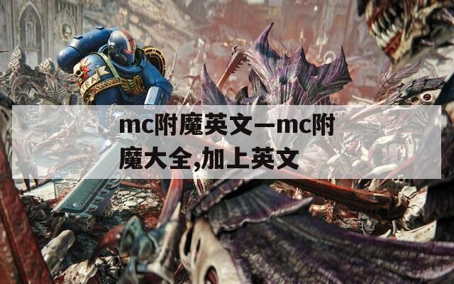 mc附魔英文—mc附魔大全,加上英文
