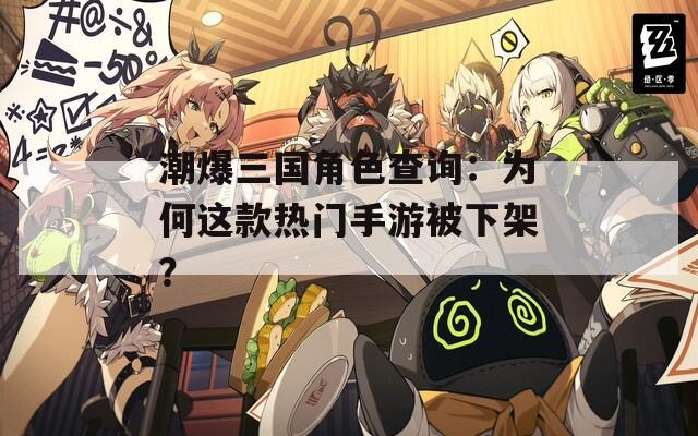 潮爆三国角色查询：为何这款热门手游被下架？