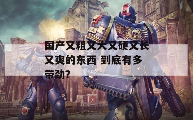 国产又粗又大又硬又长又爽的东西 到底有多带劲？